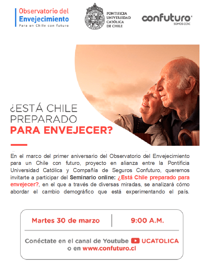 Afiche: Está Chile preparado para envejecer
